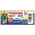 東芝 アルカリ乾電池 単4形 20本パック アルカリ1 LR03AN 20MP