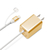 PGA LightningコネクタAC充電器タフケーブルタイプ 2．1A ゴールド PG-LAC21A23GD-イメージ1