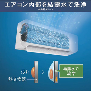 ダイキン 「標準工事代金半額」 12畳 フィルター自動清掃 エアコン e angle select Fシリーズ ATF36ASE5-WS-イメージ12