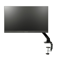 プリンストン 120HzADSパネル USB Type-C搭載 23．8型フルHD液晶ディスプレイ モニターアーム(Black) ブラック PTF-B242WA-BK