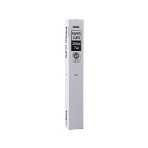 サンナップ ホワイトカップ 205ml 100個入 F422945-C20100A-K-イメージ2