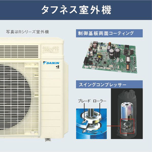 ダイキン 「標準工事代金半額」 18畳 フィルター自動清掃 エアコン e angle select Cシリーズ ATC56APE5-WS-イメージ16