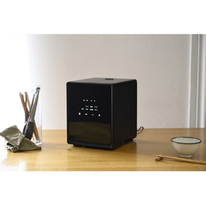 YAMAZEN キューブ型炊飯器 5．5合 ブラック YJS-CM102-B-イメージ3