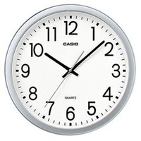 カシオ 掛時計 シルバー IQ-77-8JF