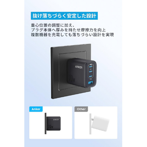 Anker Zolo Charger (70W, 4 Ports) ブラック A121CN11-イメージ6