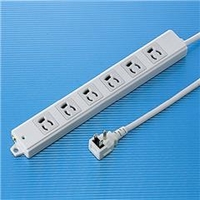 サンワサプライ 工事物件タップ（3P・6個口・1m) TAPK6L1