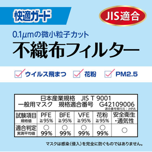白元アース 快適ガード マスク ふつう 30枚 FCB8473-イメージ7
