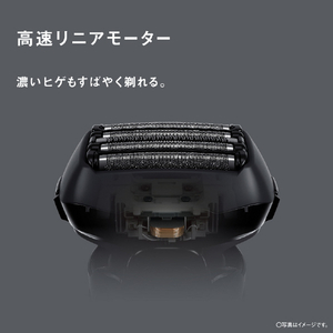 パナソニック シェーバー ラムダッシュ 5枚刃 ブラック ES-LVHX-K-イメージ3