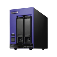 I・Oデータ 第12世代インテルCore i3搭載 2ドライブWindows NAS 64TB(受注生産) HDL2-Z25SI3B64