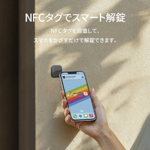 Aqara スマートロック J200スタンダードセット ブラック RL-D01D-イメージ6