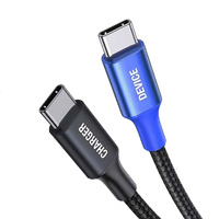 ロジック USB PD EPR対応 240W 超急速充電Type-C to Type-Cケーブル 2．0m LG-CABLE-CC240W-2M