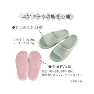 ストロング 防水 軽量EVAサンダル LL ブラック FC265RJ-10-7-122-08LL-イメージ4