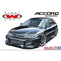 アオシマ 1/24 ザ・チューンドカー No．66 ウイングスウエスト CF2 アコードワゴン '96(ホンダ) ｻﾞﾁﾕ-ﾝﾄﾞｶ-66CF2ｱｺ-ﾄﾞﾜｺﾞﾝ