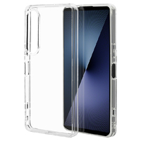 ラスタバナナ Xperia 1 VII(SO-51F/SOG15)用ハイブリッドケース TPU×PC クリア 8791XP17HPCL