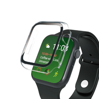 トリニティ Apple Watch SE/6/5/4(40mm)用高透明 ガラス一体型PCケース クリア TR-AW2240-GLPC-CCCL