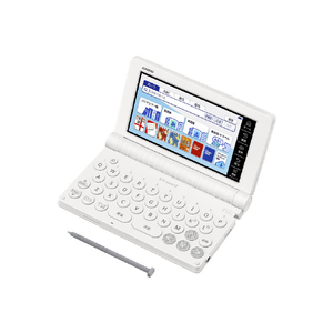 カシオ 電子辞書 180コンテンツ収録中学生モデル EX-word ホワイト XD-SA3900WE-イメージ1