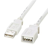 サンワサプライ USB延長ケーブル(1m) KB-USB-E1K2