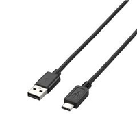 エレコム USB2．0ケーブル(A-TypeC) 0．5m ブラック U2C-AC05BK