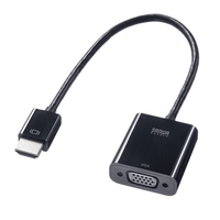 サンワサプライ HDMI-VGA変換アダプタ(HDMI Aオス-VGAメス) AD-HD24VGA