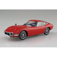 アオシマ 1/32 楽プラ スナップキット No．6-SR トヨタ 2000GT(ソーラーレッド) Aﾗｸﾌﾟﾗ06SRﾄﾖﾀ2000GTSﾚﾂﾄﾞ