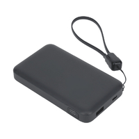 ＭＯＴＴＥＲＵ（ＫＺ） 準固体モバイルバッテリー スモーキーブラック MOT-MBSS10002-BK