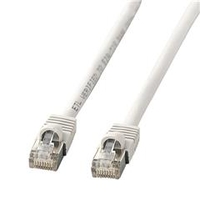 サンワサプライ STPエンハンスドカテゴリ5単線ケーブル（30m） ライトグレー KB-STP-30LN