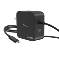 j5 create 102W GaN 2ポート USB PD急速充電器 ブラック JUP25102
