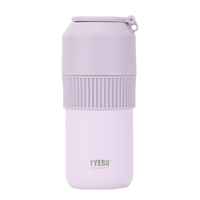 TYESO ペットボトルホルダー 620ml ソフトラベンダー KH01-062-SLV