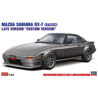 ハセガワ マツダ サバンナ RX-7 (SA22C) 後期型 “カスタムバージョン” 20828ﾏﾂﾀﾞｻﾊﾞﾝﾅRX7ｺｳｷｶｽﾀﾑ