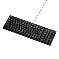 サンワサプライ コンパクトキーボード(テンキー付き) ブラック SKB-KG2BKN2