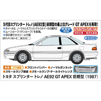 ハセガワ 1/24 トヨタ スプリンター トレノ AE92 GT APEX 前期型 (1987) 20834ﾄﾚﾉAE92GTAPEXｾﾞﾝｷ