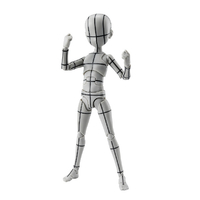 バンダイスピリッツ S．H．Figuarts ボディくん -杉森建- Edition-ワイヤーフレーム-(Gray Color Ver．) SHFﾎﾞﾃﾞｲｸﾝｽｷﾞﾓﾘｹﾝWFｸﾞﾚｲ