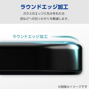 エレコム iPhone 15用ガラスフィルム 高透明 ブルーライトカット PM-A23AFLGGBL-イメージ6