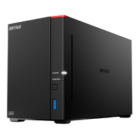 バッファロー SOHO向け ネットワークHDD 2ベイ 2TB リンクステーション LS720DN0202B