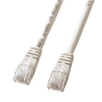 サンワサプライ エンハンスドカテゴリ5単線LANケーブル（7m） ライトグレー KB-T5T-07N