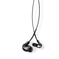 SHURE ワイヤードイヤホン (スタンダードケーブル) SHURE  SEシリーズ ブラック SE215-K-A
