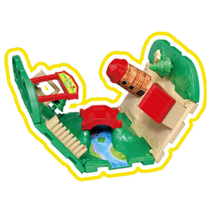 タカラトミー トミカワールド トミカ&タウン にぎやか牧場セット グリーン ﾄﾐｶﾀｳﾝﾆｷﾞﾔｶﾎﾞｸｼﾞﾖｳｾﾂﾄ-イメージ12