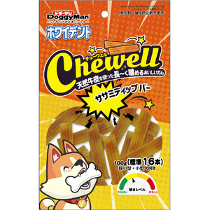 ドギーマンハヤシ ホワイデント Chewell ササミディップバｰ 100g CHEWELLｻｻﾐﾃﾞｲﾂﾌﾟﾊﾞ--イメージ1