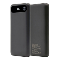 ラスタバナナ PD20W対応 TYPE-C1ポート/USB2ポート 3C認証モバイルバッテリー 10000MAH チャコールグレー R3CLI100C20W05CGRY