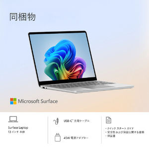 マイクロソフト Surface Laptop 13インチ(Snapdragon X Plus/16GB/256GB) プラチナ EP2-36993-イメージ15