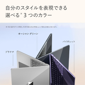マイクロソフト Surface Laptop 13インチ(Snapdragon X Plus/16GB/256GB) プラチナ EP2-36993-イメージ9