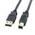 サンワサプライ USB2．0ケーブル(2m) ブラック KU20-2BKHK2-イメージ1