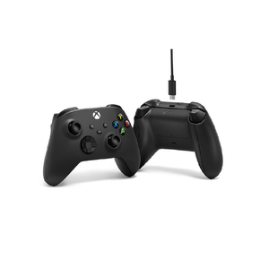 マイクロソフト Xbox ワイヤレス コントローラー + USB-C ケーブル ブラック EP2-29945-イメージ2