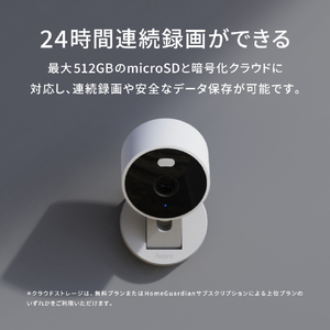 Aqara スマートカメラ G100 セレクト ブラック CHC08DBK-イメージ6
