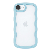 ＣＯＣＯ ＣＡＳＥ iPhone１７Ｅ／１６Ｅ用 パステルなくねくねケース ＣＯＣＯ ＣＡＳＥ ブルー 1794-17E16E-BLUE