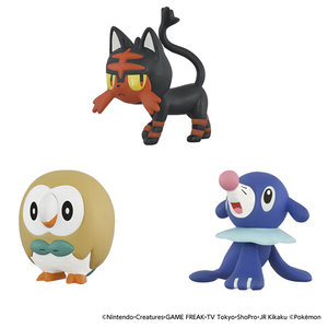 タカラトミー ポケットモンスター ポケモン30周年記念 モンコレ旅立ちの3匹セット アローラ地方 アローラ地方 ﾎﾟｹﾓﾝ30THﾓﾝｺﾚ3ﾋｷｾﾂﾄｱﾛ-ﾗ-イメージ2