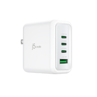 j5 create 70W GaN 4ポート USB PD急速充電器 JUP4370