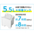 コロナ 衣類乾燥除湿機 WHシリーズ クリスタルホワイト CD-WH1226(W)-イメージ7