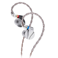 FiiO インイヤーモニター型イヤホン シルバー FIO-IEM-FD15-S