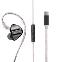 FiiO イヤホン JD1 Type-C ブラック FIO-IEM-JD1-TC